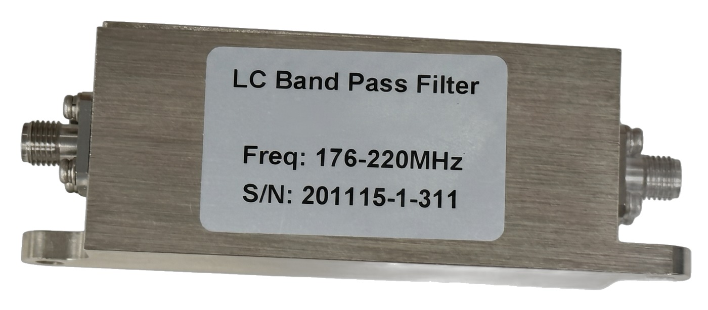 LC Band Pass Filter (176-220MHz)